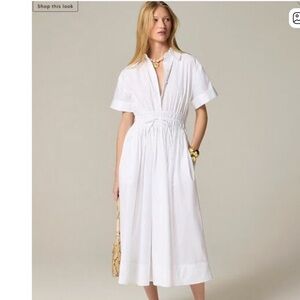 J.Crew Elena shirt-dress in cotton poplin